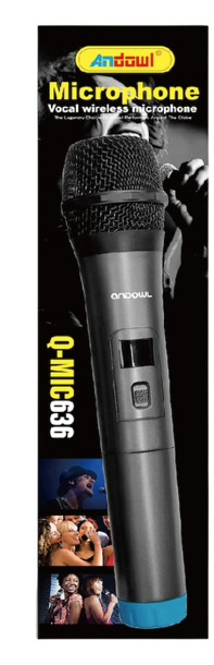 Microfon wireless profesional Andowl Q MIC636